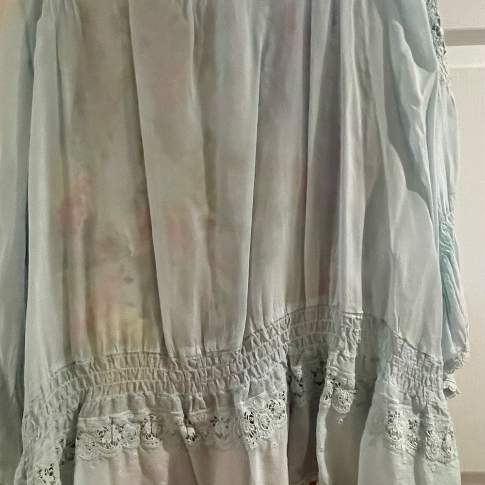 JohnnyWas boho button down blouse. - Picture 7 of 12